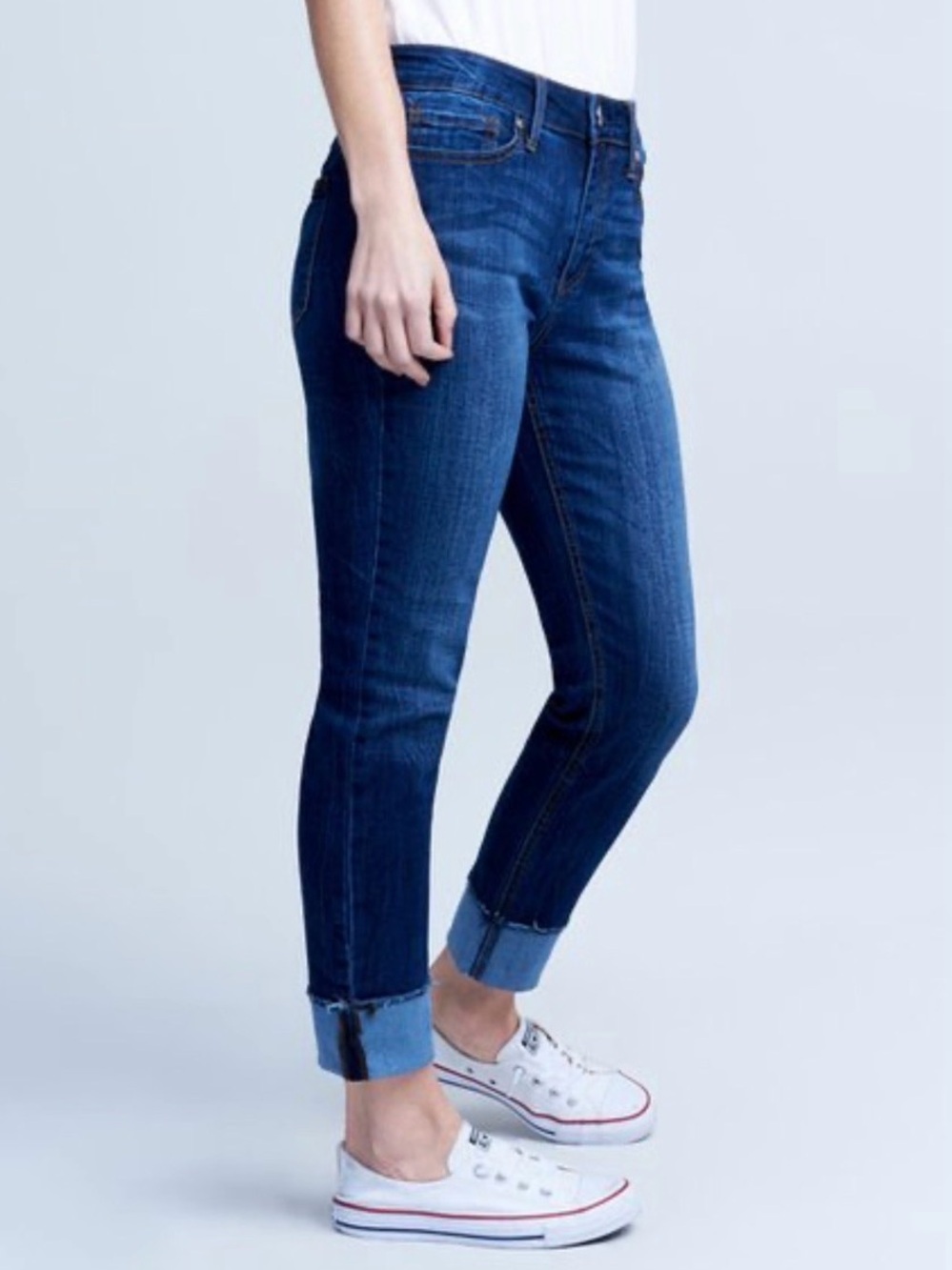 Seven 7 High Rise Slim Straight Jeans - Picture 2 of 9